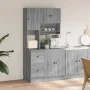 Mueble de cocina madera de ingeniería gris Sonoma 95x50x180 cm de , Armarios de cocina - Ref: Foro24-3276537, Precio: 281,54 ...
