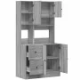 Mueble de cocina madera de ingeniería gris Sonoma 95x50x180 cm de , Armarios de cocina - Ref: Foro24-3276537, Precio: 281,54 ...