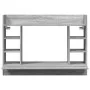 Escritorio de pared madera ingeniería gris Sonoma 105x48x75 cm von , Schreibtische - Ref: Foro24-847973, Preis: 76,74 €, Raba...