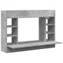 Escritorio de pared madera ingeniería gris hormigón 105x48x75cm von , Schreibtische - Ref: Foro24-847971, Preis: 77,16 €, Rab...