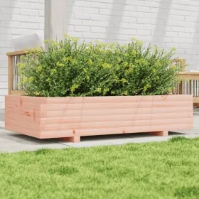 Jardinera de madera maciza Douglas 110x60x26,5 cm by , Pots and planters - Ref: Foro24-847351, Price: 94,17 €, Discount: %