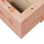 Jardinera de madera maciza Douglas 110x60x26,5 cm by , Pots and planters - Ref: Foro24-847351, Price: 94,17 €, Discount: %