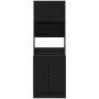 Mueble de cocina madera de ingeniería negro 60x50x180 cm von , Küchenschränke - Ref: Foro24-3276638, Preis: 191,46 €, Rabatt: %