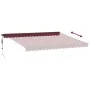 Toldo retráctil automático burdeos 450x350 cm by , Awnings - Ref: Foro24-3215004, Price: 503,61 €, Discount: %
