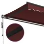Toldo retráctil automático burdeos 600x350 cm de , Toldos - Ref: Foro24-3215012, Precio: 736,78 €, Descuento: %