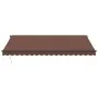 Toldo retráctil automático con luces LED marrón 450x350 cm von , Markisen - Ref: Foro24-3215410, Preis: 630,31 €, Rabatt: %