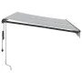 Toldo retráctil automático luz LED antracita blanco 350x250 cm von , Markisen - Ref: Foro24-3310228, Preis: 404,06 €, Rabatt: %