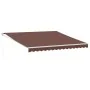 Toldo retráctil manual marrón 400x300 cm de , Toldos - Ref: Foro24-3215700, Precio: 295,01 €, Descuento: %