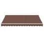 Toldo retráctil manual marrón 400x300 cm de , Toldos - Ref: Foro24-3215700, Precio: 295,01 €, Descuento: %