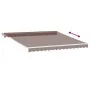 Toldo retráctil manual marrón 400x300 cm de , Toldos - Ref: Foro24-3215700, Precio: 295,01 €, Descuento: %