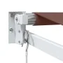 Toldo retráctil manual marrón 300x250 cm de , Toldos - Ref: Foro24-3215698, Precio: 202,30 €, Descuento: %