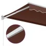 Toldo retráctil manual marrón 300x250 cm de , Toldos - Ref: Foro24-3215698, Precio: 202,30 €, Descuento: %