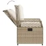 Set comedor de jardín 9 pzas con cojines ratán sintético beige by , Garden sets - Ref: Foro24-3263019, Price: 1,00 €, Discoun...