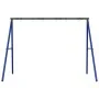 Estructura columpio exterior y 6 ganchos para colgar acero azul von , Zubehör für Schaukeln und Spielgeräte - Ref: Foro24-400...