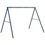 Estructura columpio exterior y 6 ganchos para colgar acero azul von , Zubehör für Schaukeln und Spielgeräte - Ref: Foro24-400...