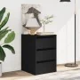 Cajonera de esquina madera de ingeniería negra 40x41x58 cm by , Drawers - Ref: Foro24-852835, Price: 91,96 €, Discount: %