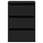 Cajonera de esquina madera de ingeniería negra 40x41x58 cm by , Drawers - Ref: Foro24-852835, Price: 91,96 €, Discount: %