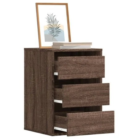 Cajonera de esquina madera ingeniería marrón roble 40x41x58 cm by , Drawers - Ref: Foro24-852840, Price: 80,57 €, Discount: %