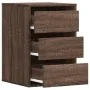 Cajonera de esquina madera ingeniería marrón roble 40x41x58 cm by , Drawers - Ref: Foro24-852840, Price: 80,57 €, Discount: %