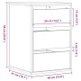 Cajonera de esquina madera ingeniería marrón roble 40x41x58 cm by , Drawers - Ref: Foro24-852840, Price: 80,57 €, Discount: %