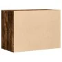 Cajonera de esquina madera ingeniería roble ahumado 80x41x58 cm by , Drawers - Ref: Foro24-852856, Price: 101,87 €, Discount: %