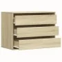 Cajonera de esquina madera ingeniería roble Sonoma 80x41x58 cm von , Schubladen - Ref: Foro24-852854, Preis: 108,50 €, Rabatt: %