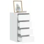 Cajonera de esquina madera de ingeniería blanca 40x41x76 cm by , Drawers - Ref: Foro24-852861, Price: 103,47 €, Discount: %