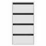 Cajonera de esquina madera de ingeniería blanca 40x41x76 cm by , Drawers - Ref: Foro24-852861, Price: 103,47 €, Discount: %