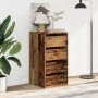 Cómoda de esquina madera de ingeniería envejecida 40x41x76 cm by , Drawers - Ref: Foro24-852868, Price: 96,21 €, Discount: %