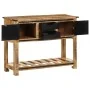 Mesa consola de madera maciza de mango 100x35x75 cm by , Side tables - Ref: Foro24-374058, Price: 250,77 €, Discount: %
