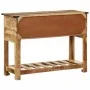 Mesa consola de madera maciza de mango 100x35x75 cm by , Side tables - Ref: Foro24-374058, Price: 250,77 €, Discount: %