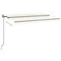 Toldo retráctil automático crema 450x300 cm von , Markisen - Ref: Foro24-3069127, Preis: 460,84 €, Rabatt: %