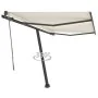 Toldo automático con LED y sensor de viento crema 350x250 cm by , Awnings - Ref: Foro24-3069732, Price: 596,36 €, Discount: %