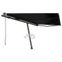 Toldo de pie automático gris antracita 400x350 cm by , Awnings - Ref: Foro24-3069829, Price: 565,00 €, Discount: %