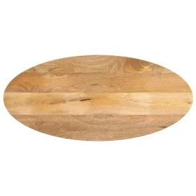 Tablero de mesa ovalado madera maciza de mango 100x40x2,5 cm de , Tableros para mesas - Ref: Foro24-370840, Precio: 51,03 €, ...