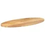 Tablero de mesa ovalado madera maciza de mango 100x40x2,5 cm by , Table tops - Ref: Foro24-370840, Price: 51,03 €, Discount: %