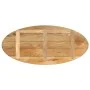 Tablero de mesa ovalado madera maciza de mango 100x40x2,5 cm by , Table tops - Ref: Foro24-370840, Price: 51,03 €, Discount: %