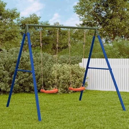 Juego de columpios de exterior con dos columpios by , Swings and play structures - Ref: Foro24-3283585, Price: 134,70 €, Disc...