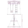 Juego de columpios de exterior con columpio y escalera by , Swings and play structures - Ref: Foro24-3283587, Price: 135,90 €...