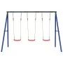 Juego de columpios de exterior con 3 columpios by , Swings and play structures - Ref: Foro24-3283598, Price: 159,56 €, Discou...