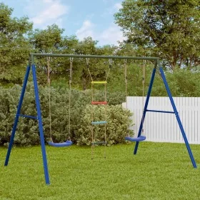 Juego de columpios de exterior con columpios y escalera by , Swings and play structures - Ref: Foro24-3283591, Price: 159,31 ...