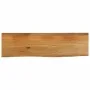 Tablero de mesa borde natural madera maciza mango 120x20x2,5 cm de , Tableros para mesas - Ref: Foro24-370518, Precio: 46,61 ...