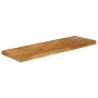 Tablero de mesa borde natural madera maciza mango 120x20x2,5 cm de , Tableros para mesas - Ref: Foro24-370518, Precio: 46,61 ...
