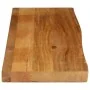 Tablero de mesa borde natural madera maciza mango 120x20x2,5 cm de , Tableros para mesas - Ref: Foro24-370518, Precio: 46,61 ...