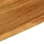Tablero de mesa borde natural madera maciza mango 120x20x2,5 cm de , Tableros para mesas - Ref: Foro24-370518, Precio: 46,61 ...
