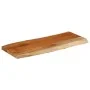 Tablero rectangular madera de acacia borde vivo 80x40x3,8 cm by , Table tops - Ref: Foro24-370634, Price: 75,29 €, Discount: %