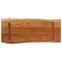 Tablero rectangular madera de acacia borde vivo 80x40x3,8 cm by , Table tops - Ref: Foro24-370634, Price: 75,29 €, Discount: %