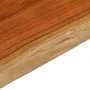 Tablero rectangular madera de acacia borde vivo 80x40x3,8 cm by , Table tops - Ref: Foro24-370634, Price: 75,29 €, Discount: %