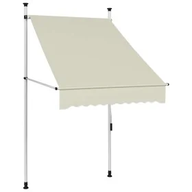 Toldo retráctil de operación manual color crema 100 cm von , Markisen - Ref: Foro24-145833, Preis: 96,65 €, Rabatt: %