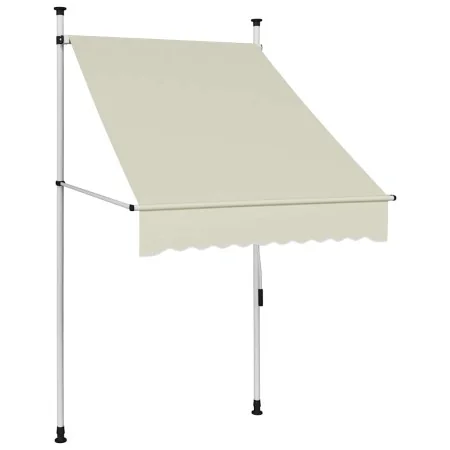Toldo retráctil de operación manual color crema 100 cm by , Awnings - Ref: Foro24-145833, Price: 96,65 €, Discount: %